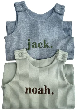 Sage Dungarees