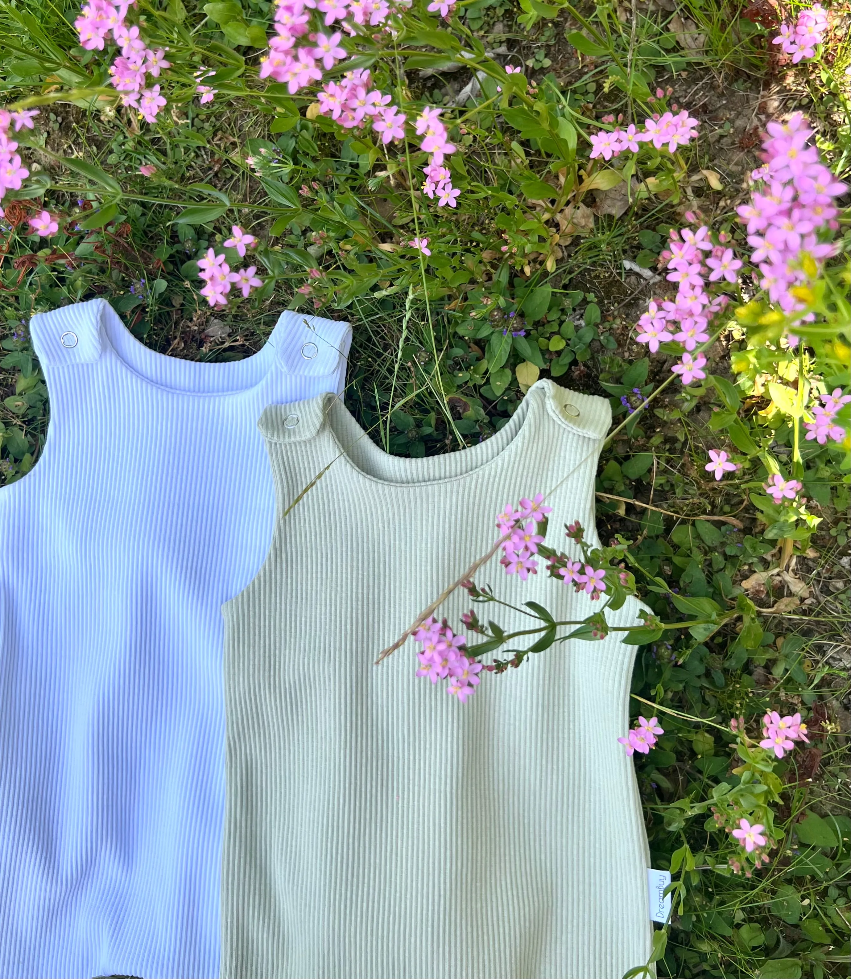 Sage Dungarees