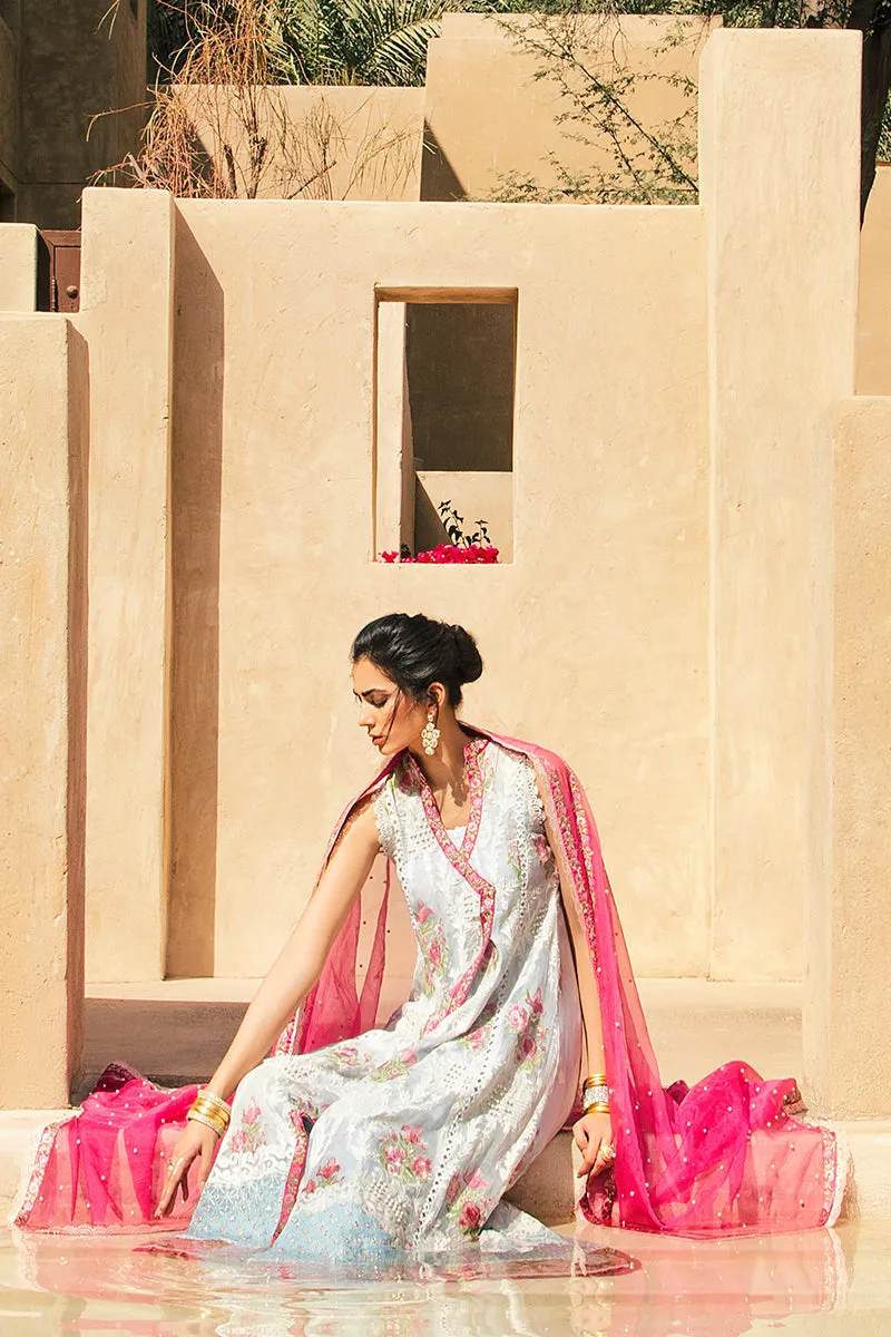 Sahil | Mushq Kahani Luxury Chikankari Lawn Collection 2022 |  Unstitched Embroidered Lawn Suits