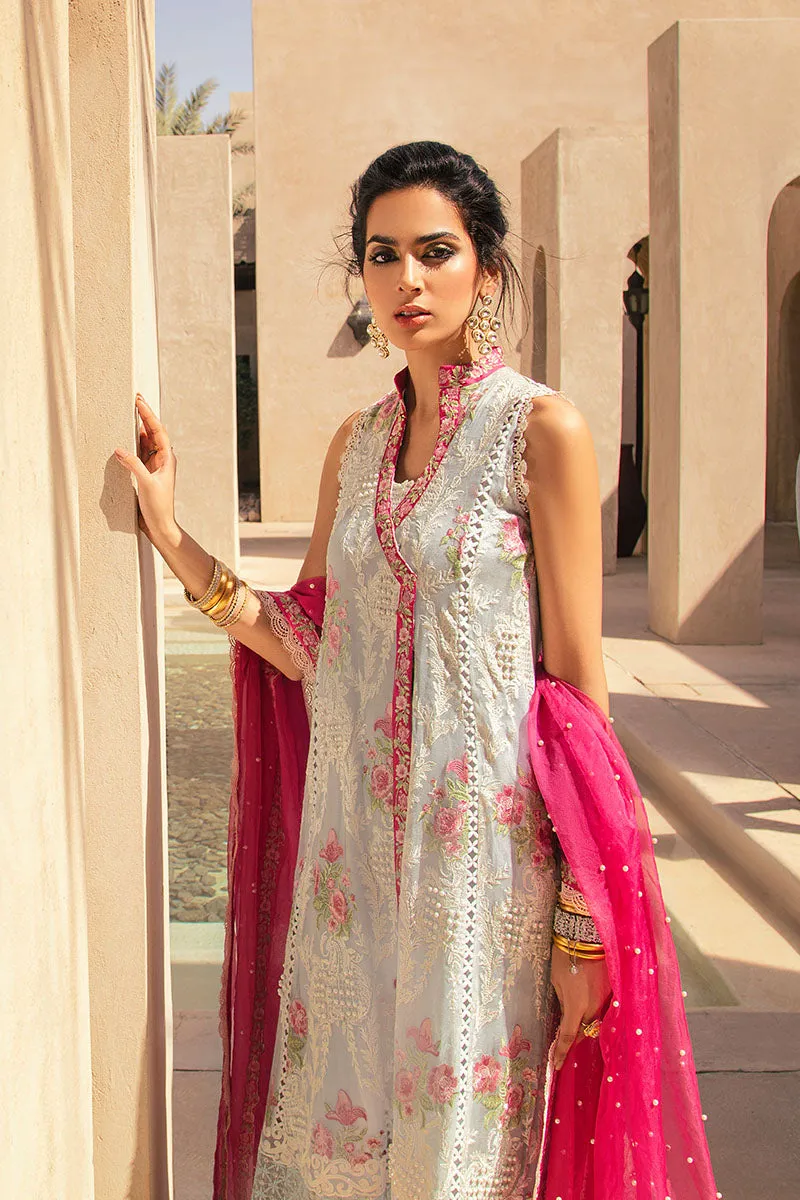 Sahil | Mushq Kahani Luxury Chikankari Lawn Collection 2022 |  Unstitched Embroidered Lawn Suits