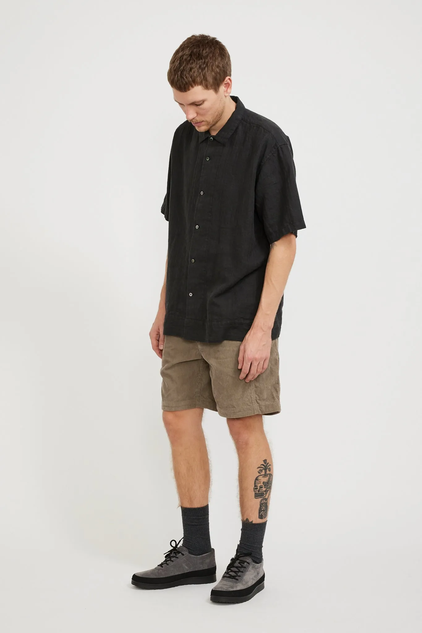 Salathe Corduroy Short Driftwood