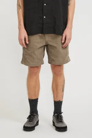 Salathe Corduroy Short Driftwood