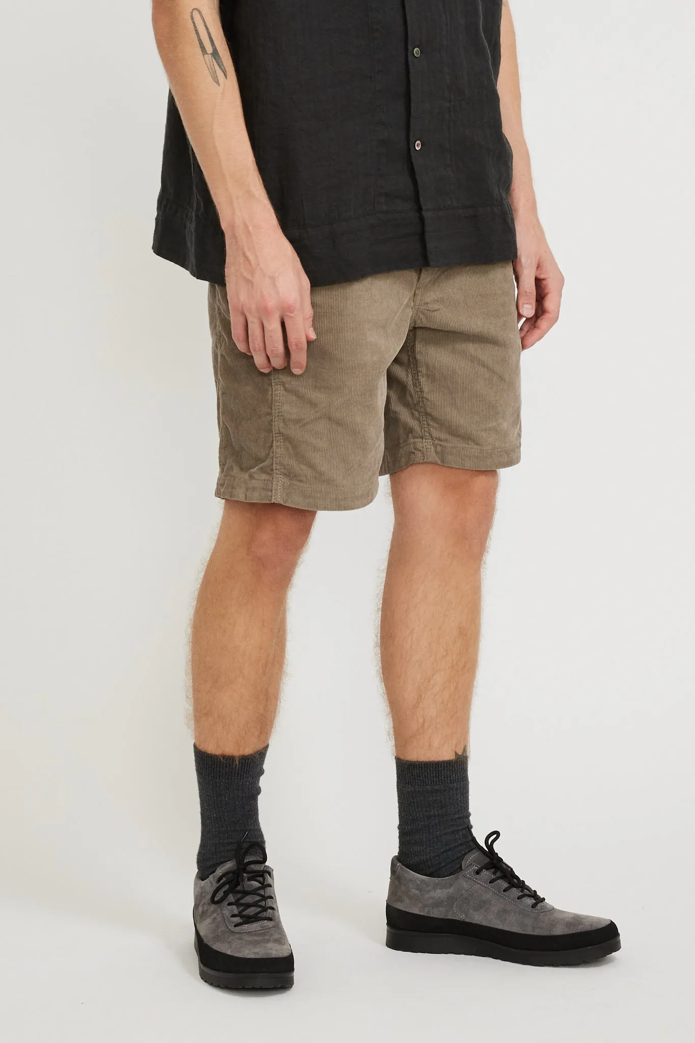 Salathe Corduroy Short Driftwood