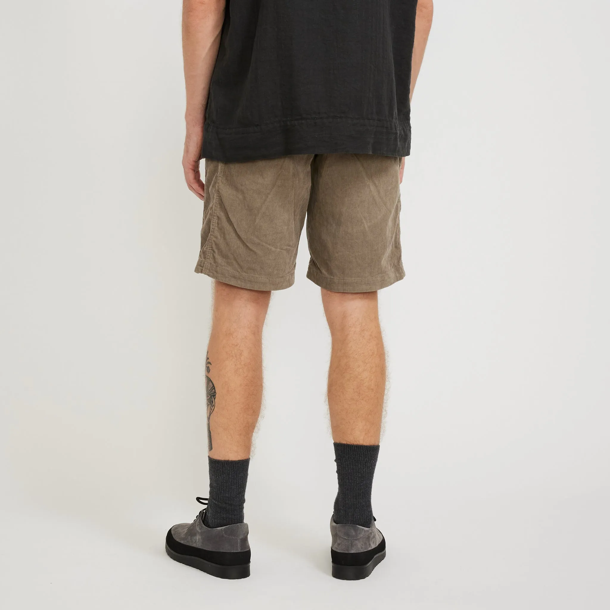 Salathe Corduroy Short Driftwood