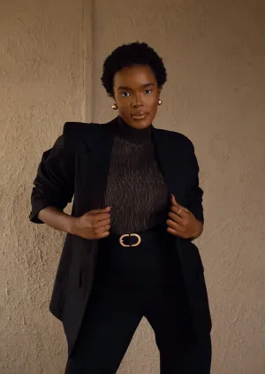 Salone Blazer Black
