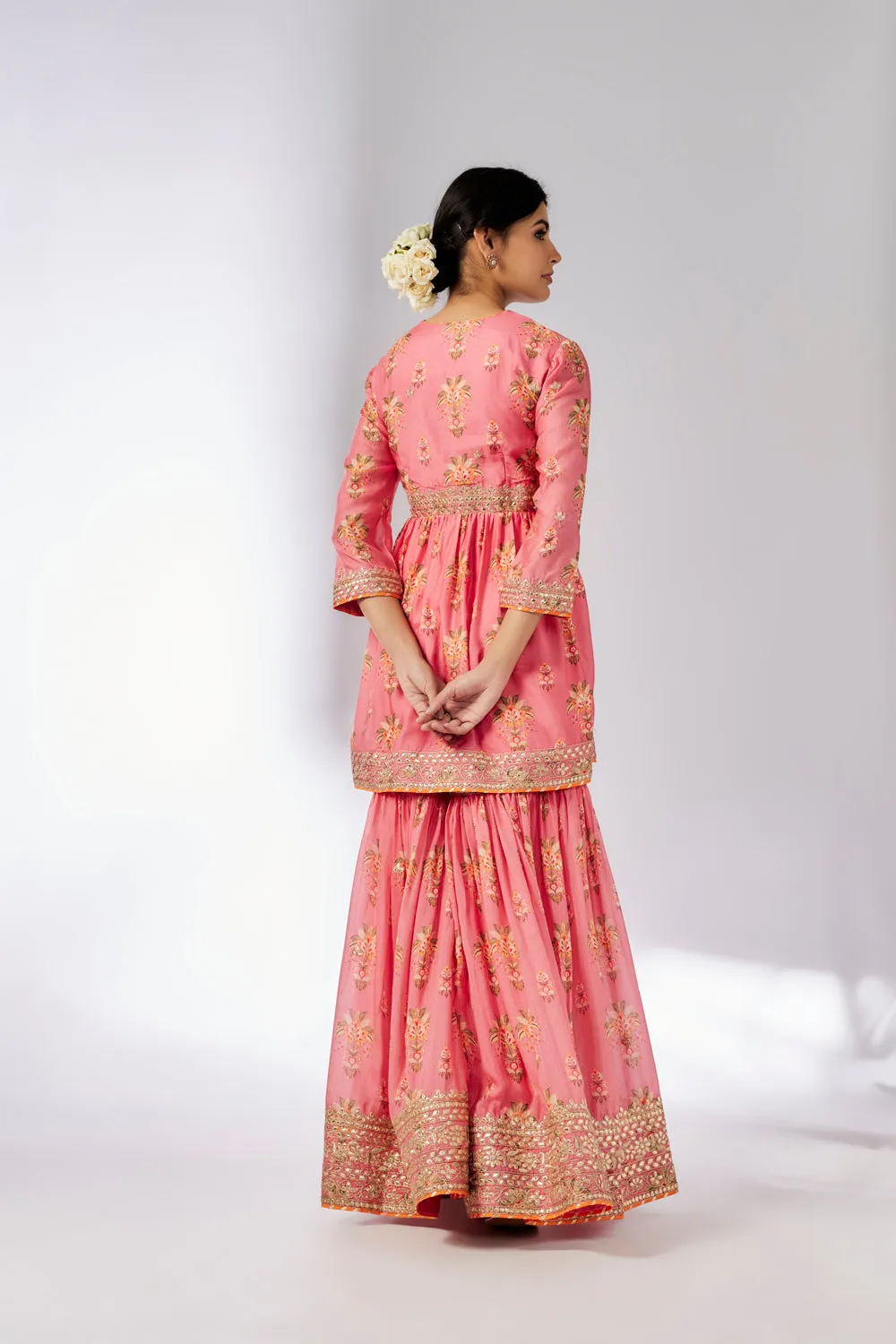 Samiksha Peplum Sharara Set