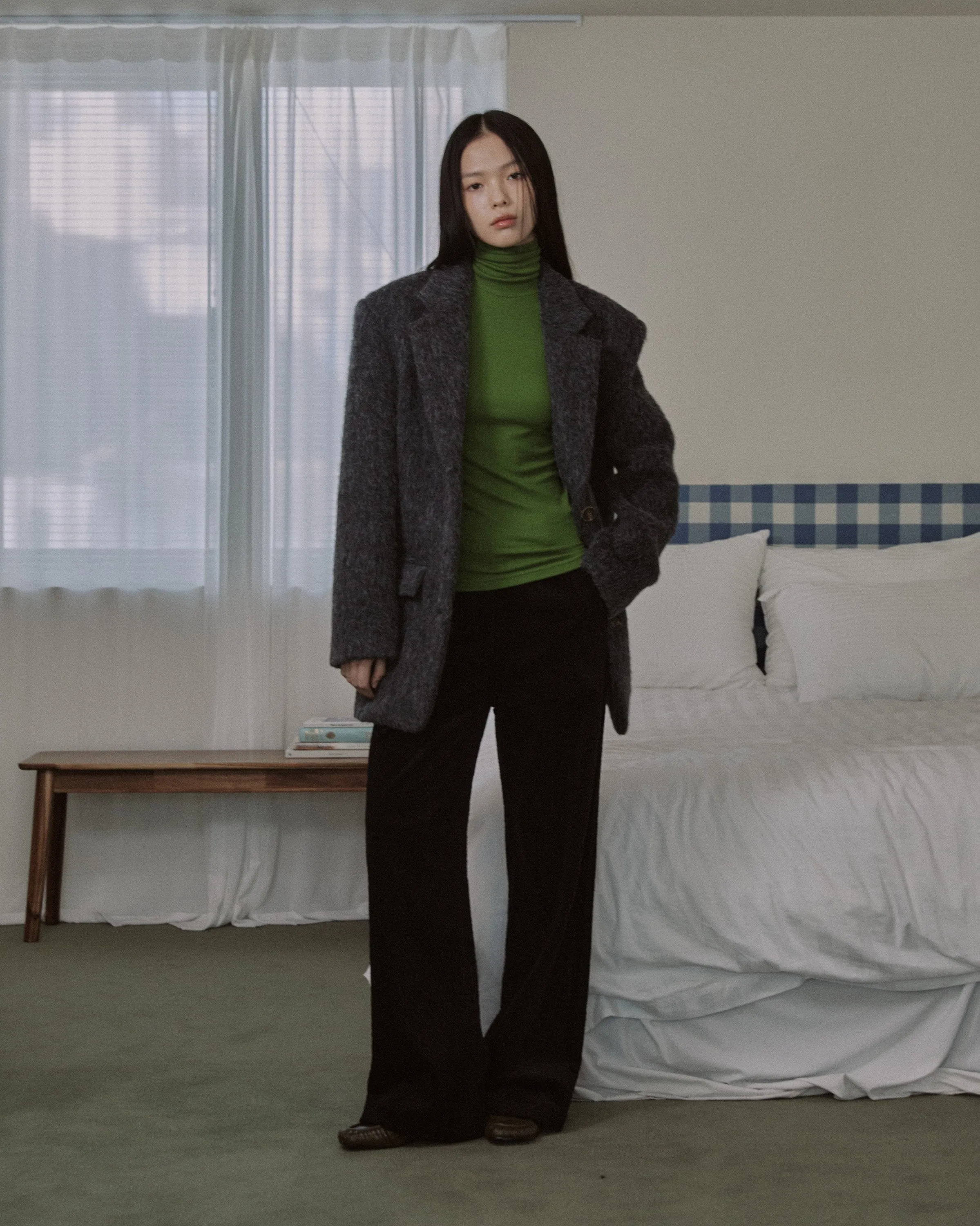 [SAMPLE SALE] RELAXED CORDUROY PANTS_BLACK