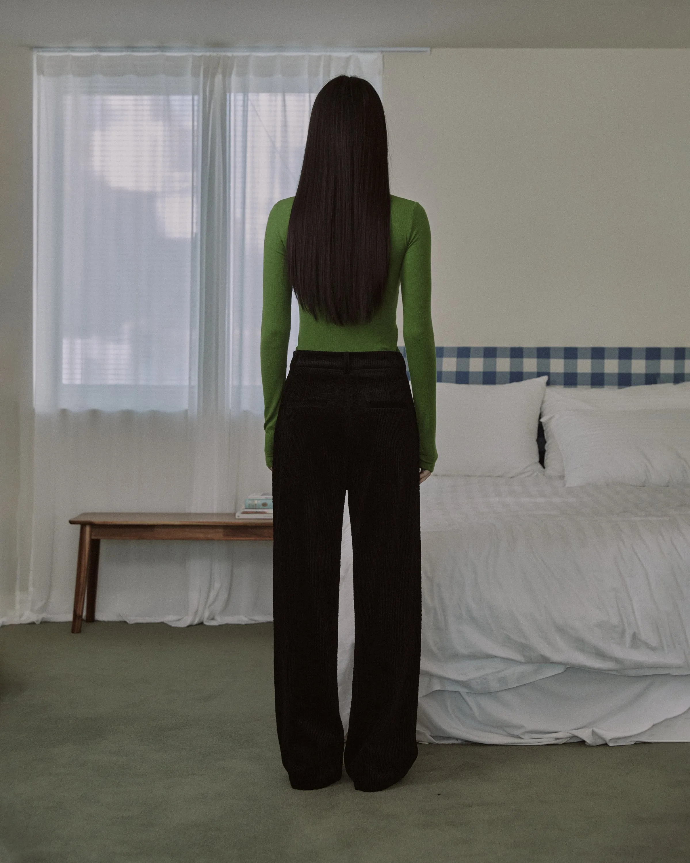 [SAMPLE SALE] RELAXED CORDUROY PANTS_BLACK