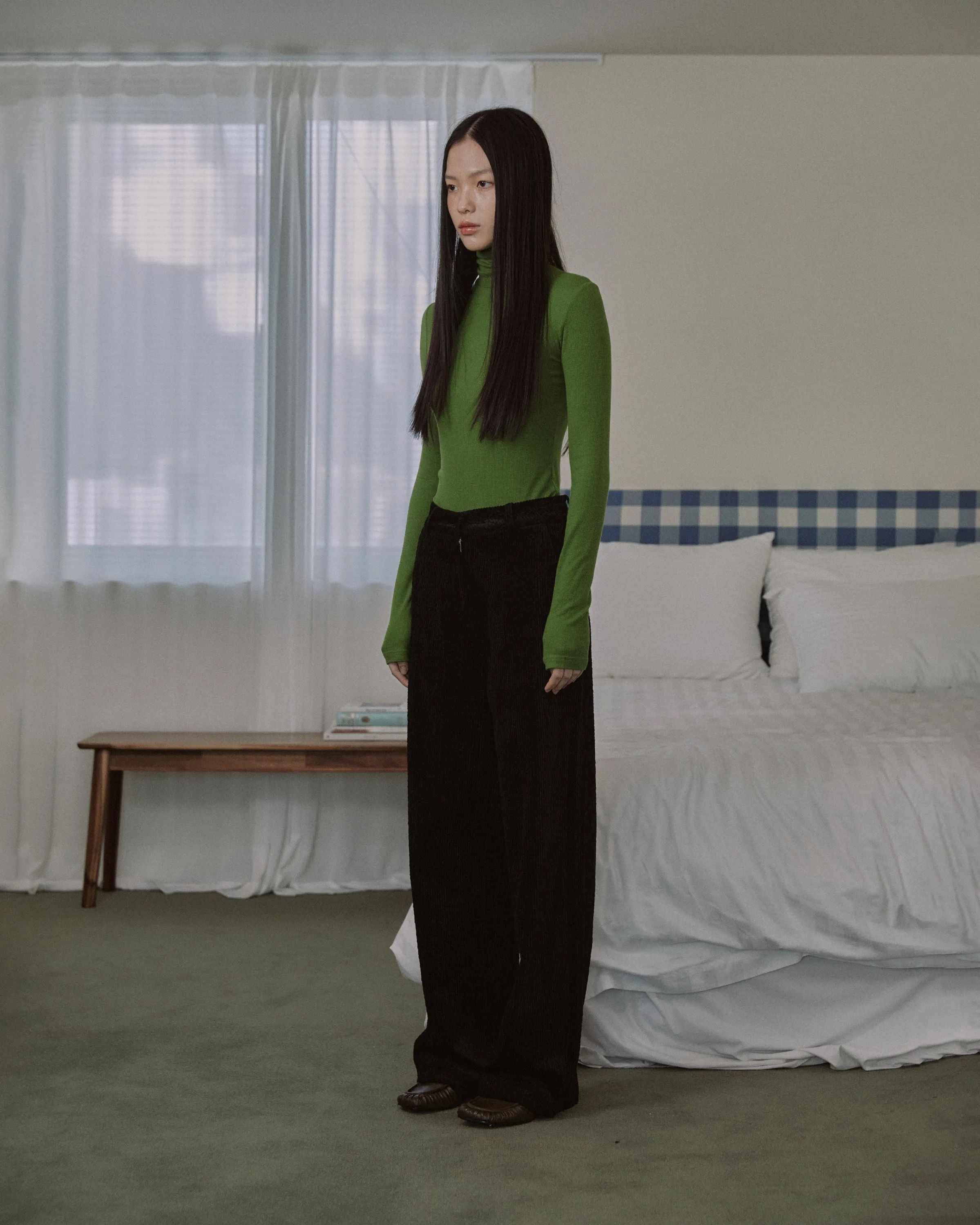 [SAMPLE SALE] RELAXED CORDUROY PANTS_BLACK