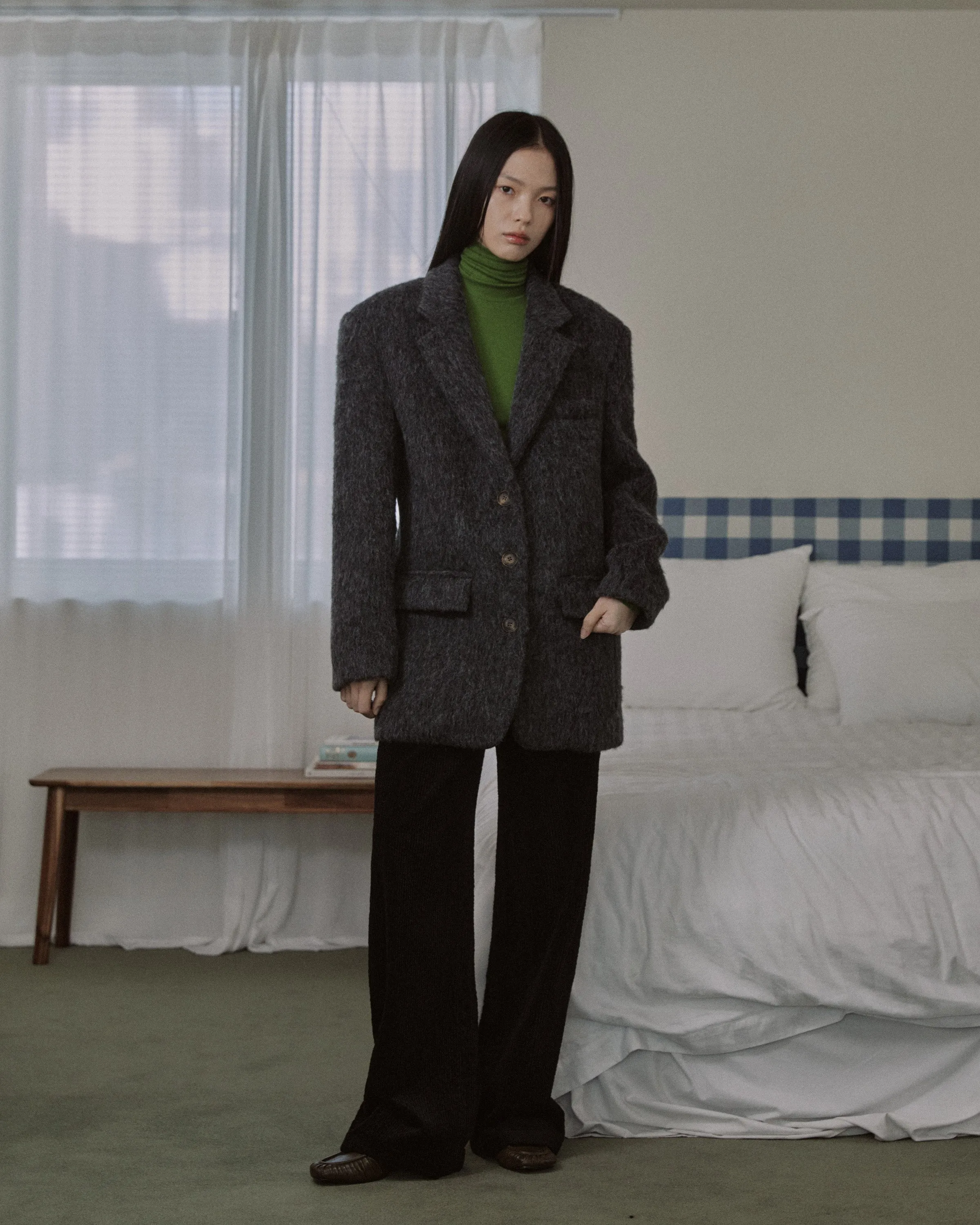 [SAMPLE SALE] RELAXED CORDUROY PANTS_BLACK