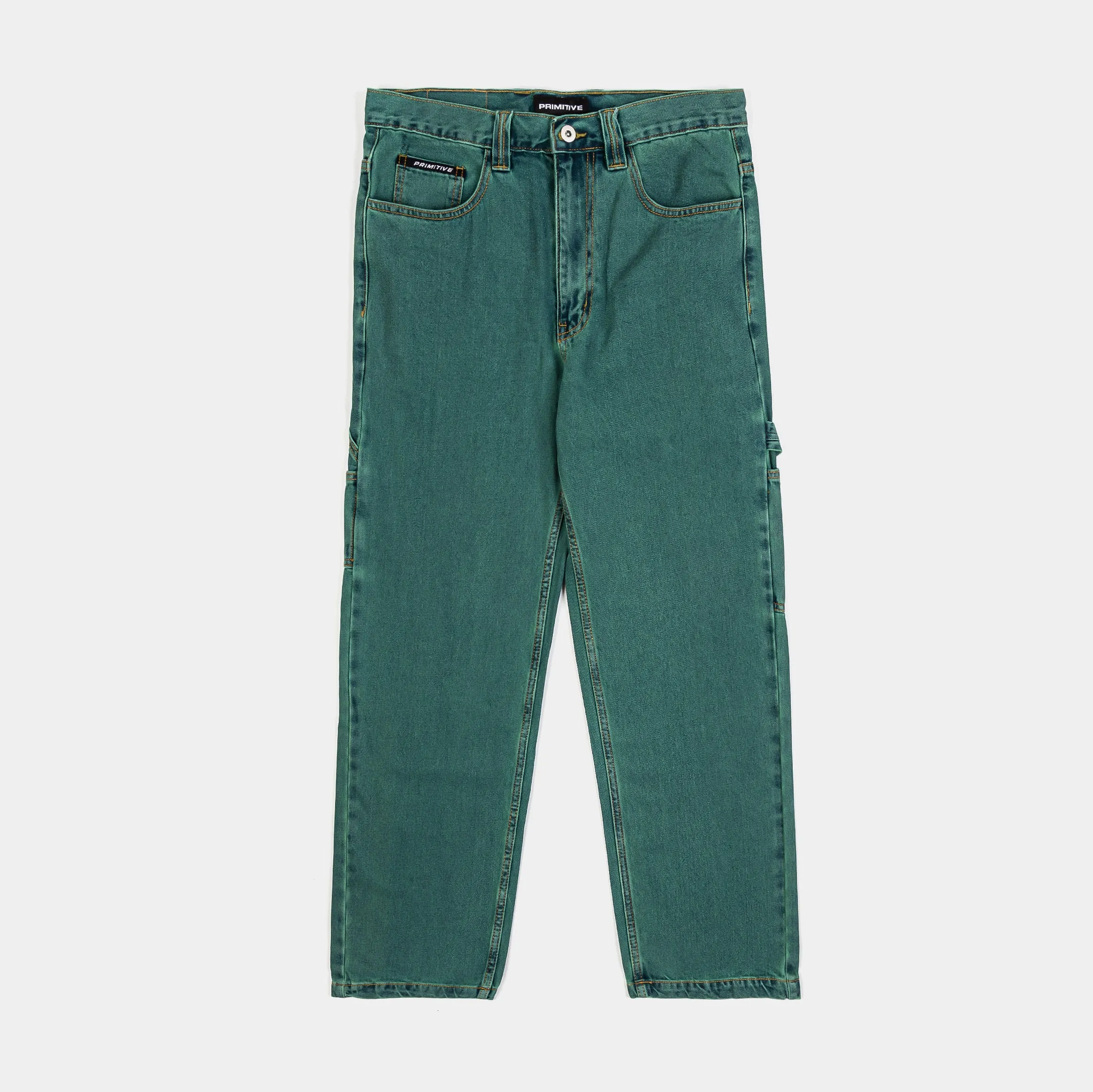 Savior Carpenter Mens Pants (Green/White)