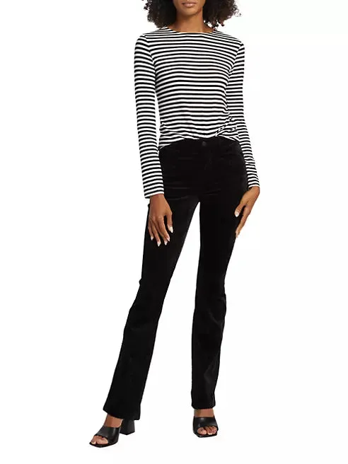 Selma Sleek Corduroy Baby Boot-Cut Jeans
