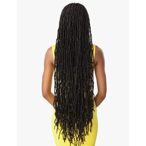 Sensationnel Cloud 9 Synthetic 4x4 Lace Parting Swiss Braid Lace Wig - DISTRESSED LOCS 40″