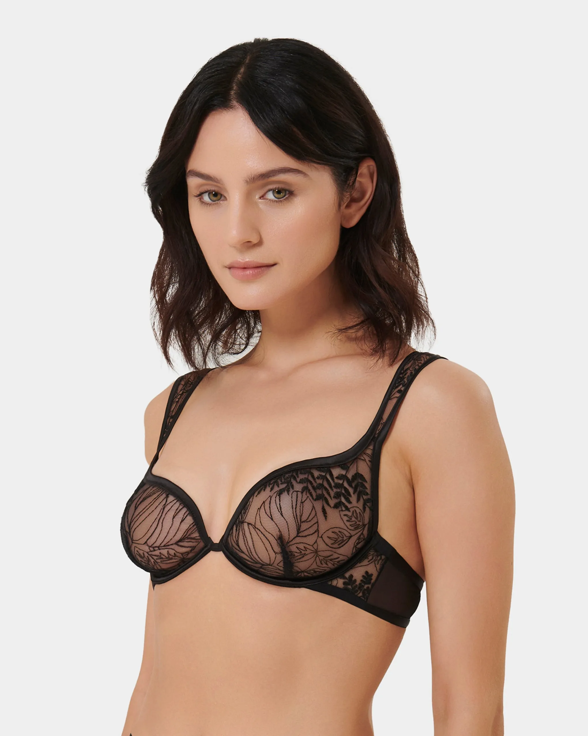 Seraphim Wired Bra Black
