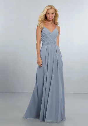Sexy Halter Bridesmaid Dresses Chiffon Ruched A line Wedding Party Gowns