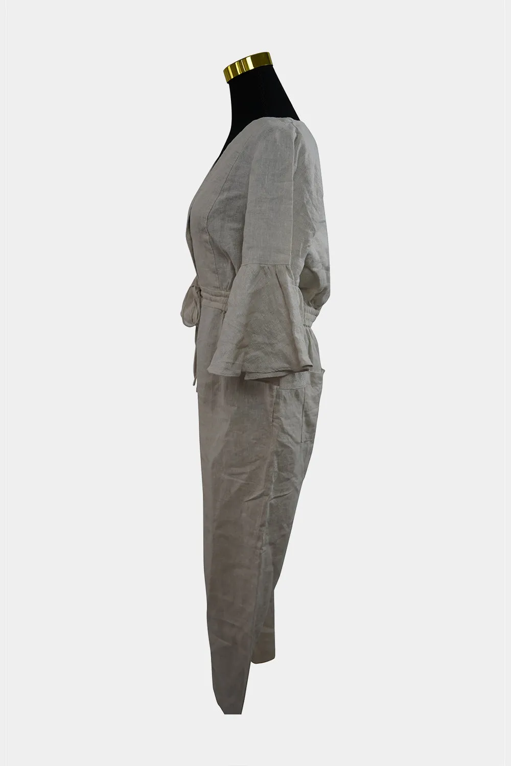 Shona Joy Oat Linen Romper