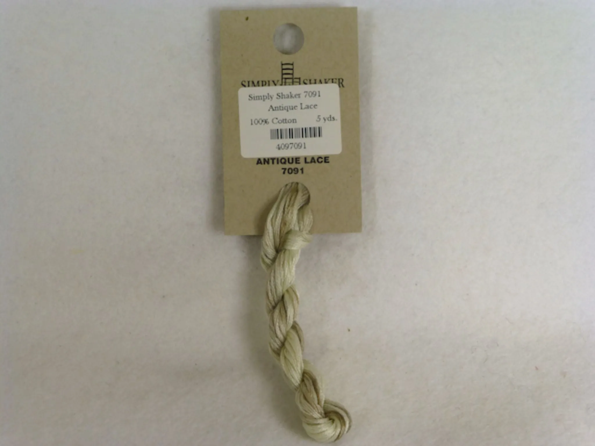 Simply Shaker 7091 Antique Lace