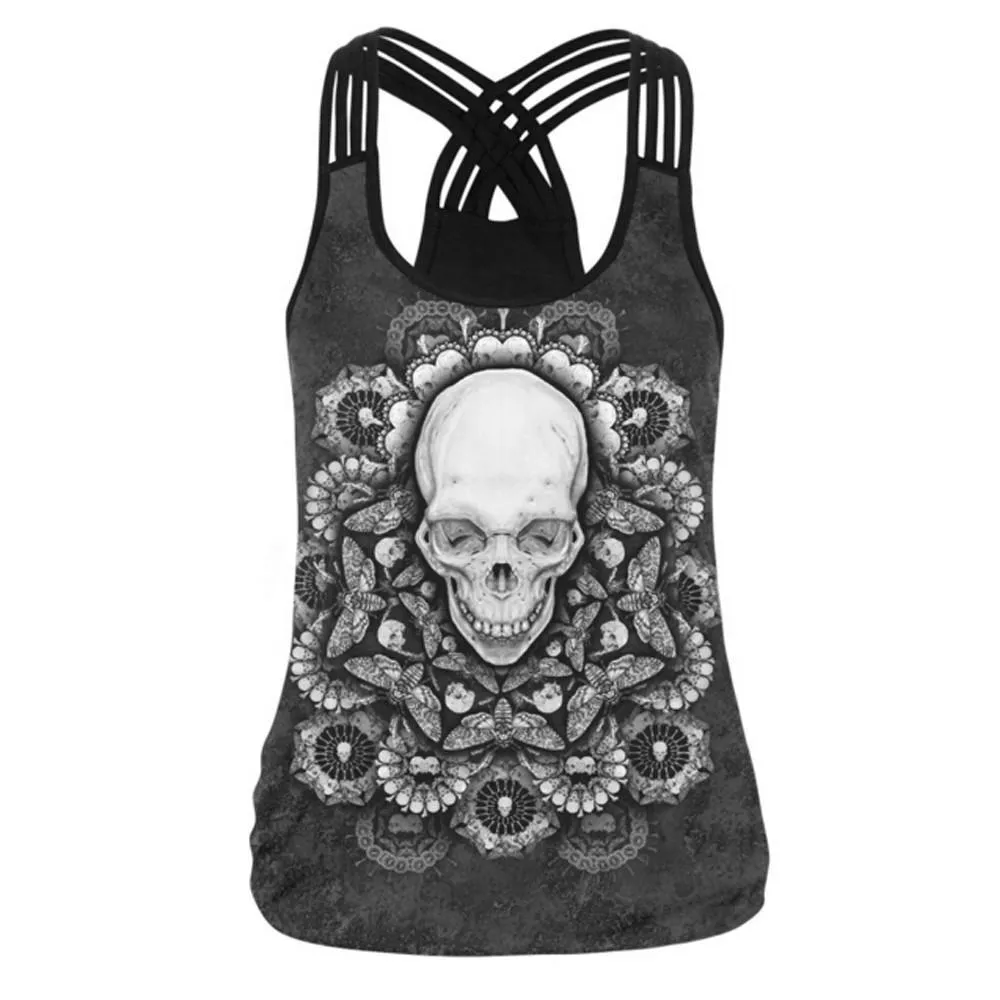 Skull Bandage Tops