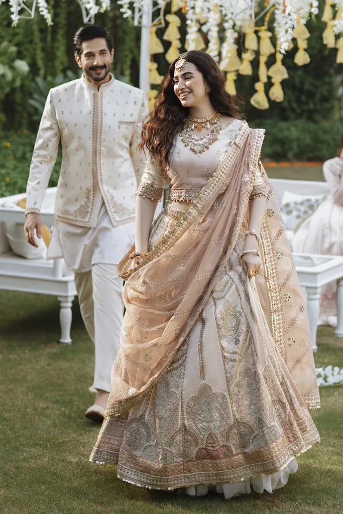 SM-04 | Qalamkar Shadmani Luxury Formals Collection 2021 | Unstitched Embroidered Organza Suits