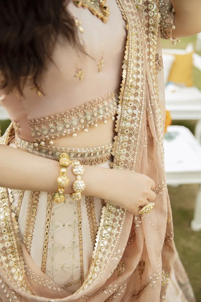 SM-04 | Qalamkar Shadmani Luxury Formals Collection 2021 | Unstitched Embroidered Organza Suits