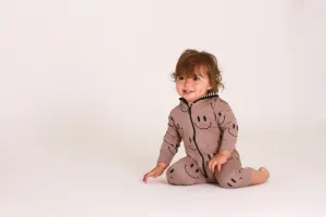 Smiley Hooded Romper