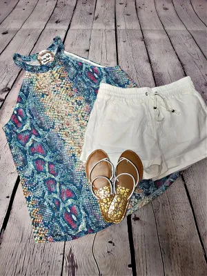 Snake Printed Halter