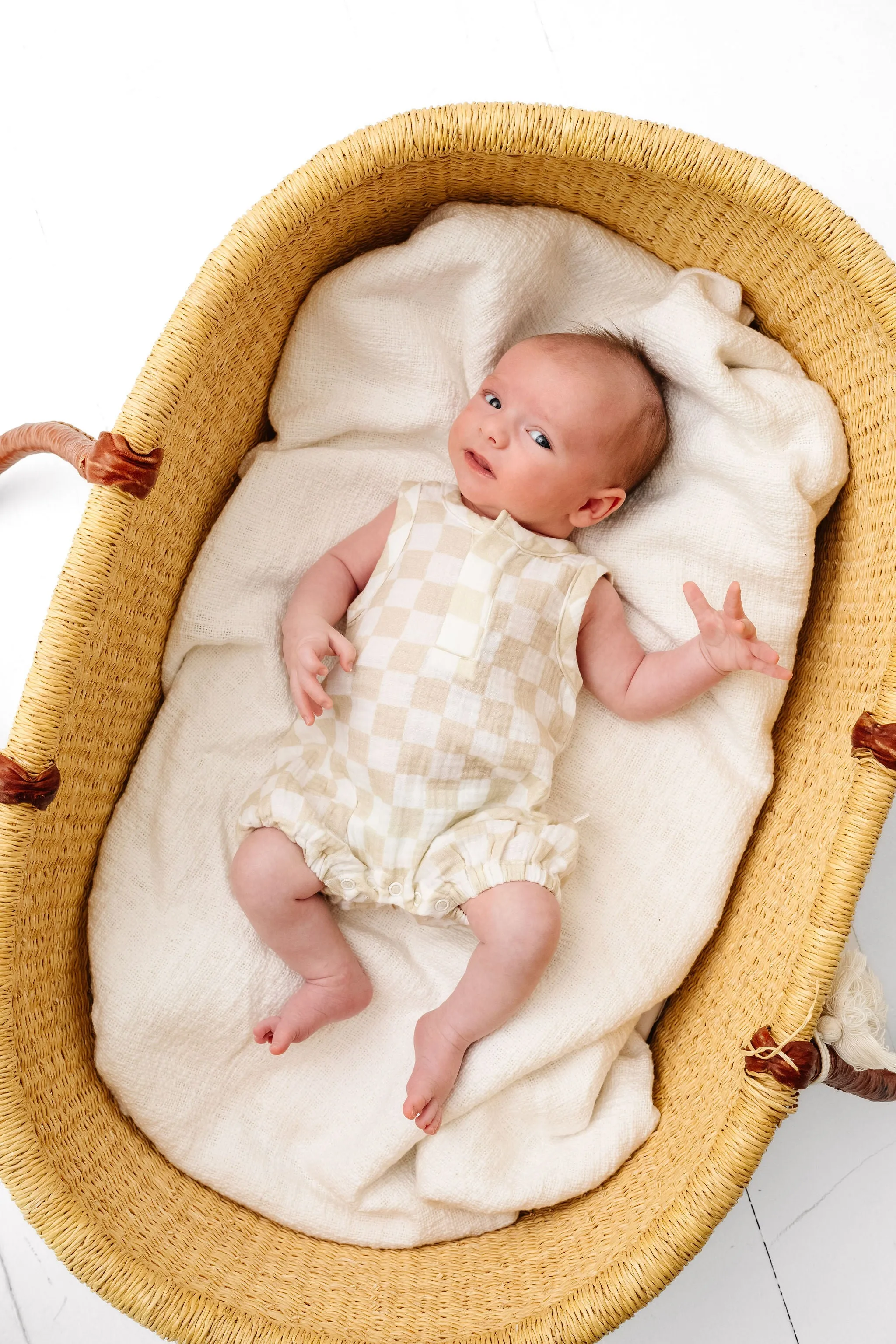 Snap Romper - Brooks