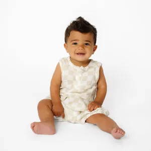 Snap Romper - Brooks
