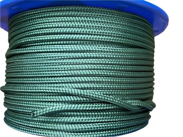 Solid - Dark Green halter - 6mm