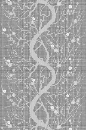 spring blossom lace fabric