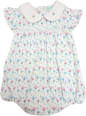 Spring flowers bubble Pima Cotton