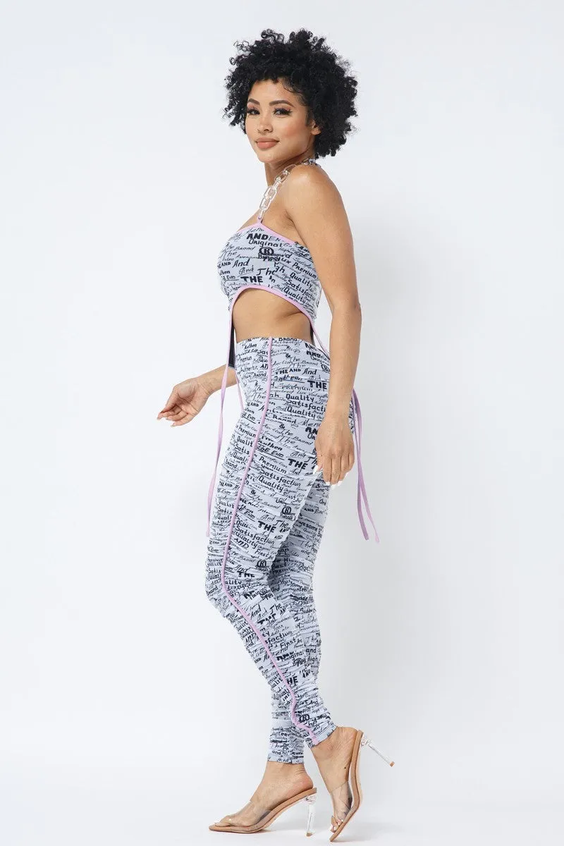 Step It Up Matching Set