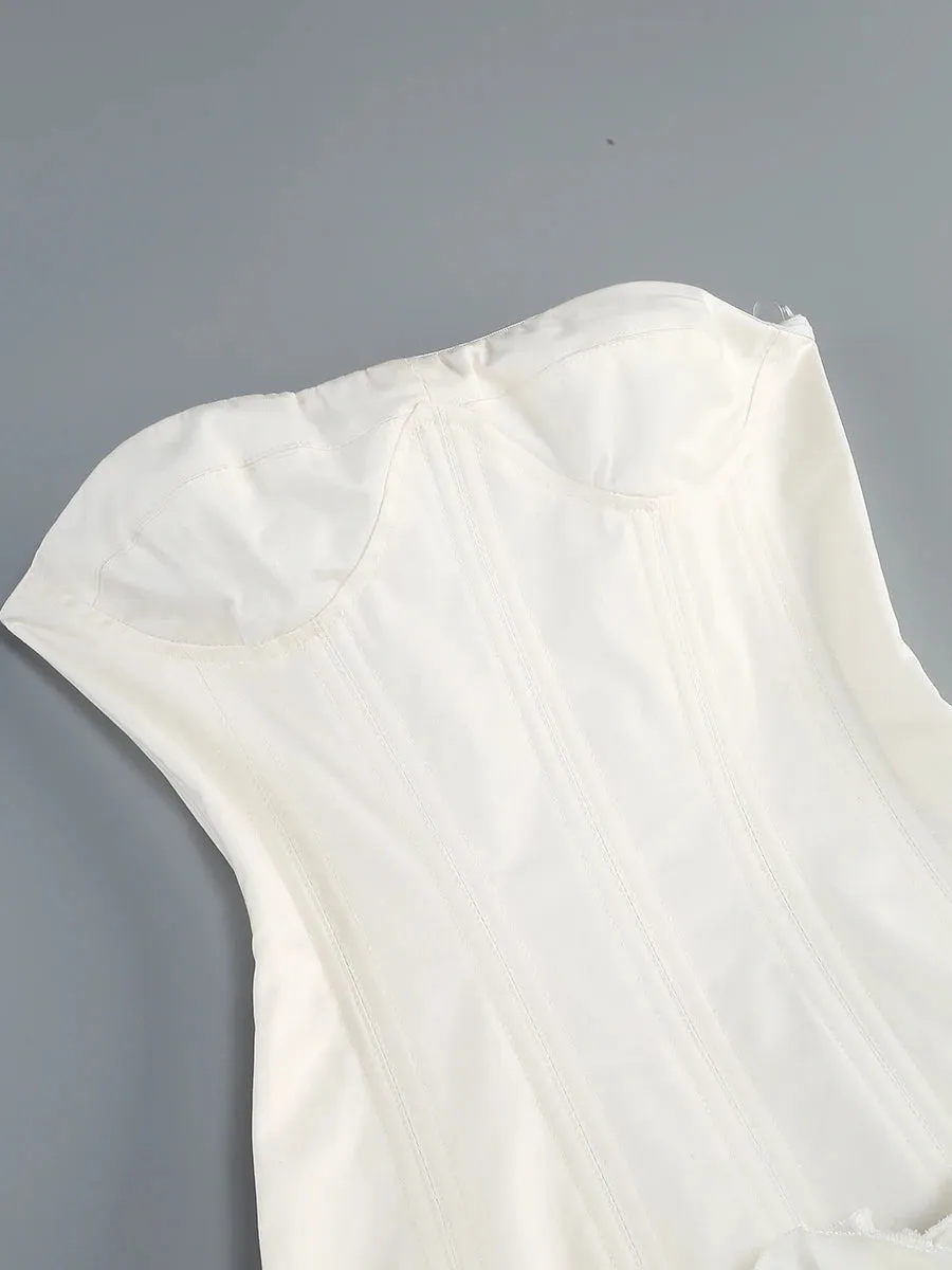 Strapless Evening Dress