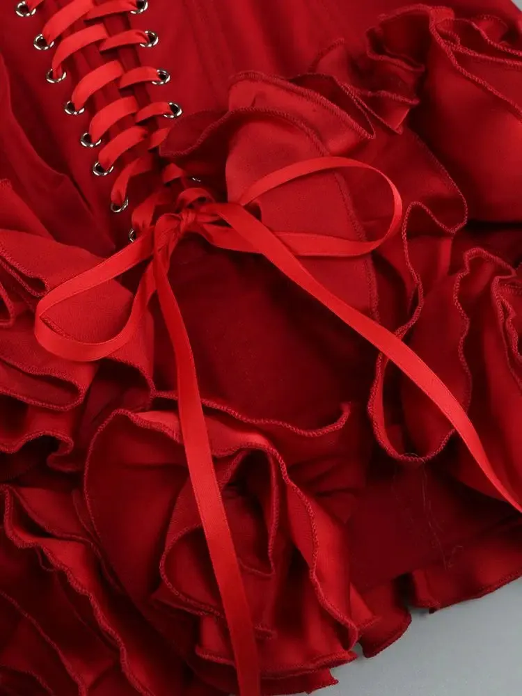 Strapless Evening Dress