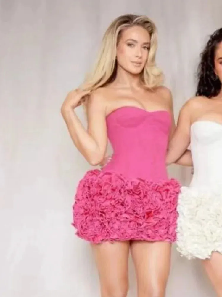 Strapless Evening Dress