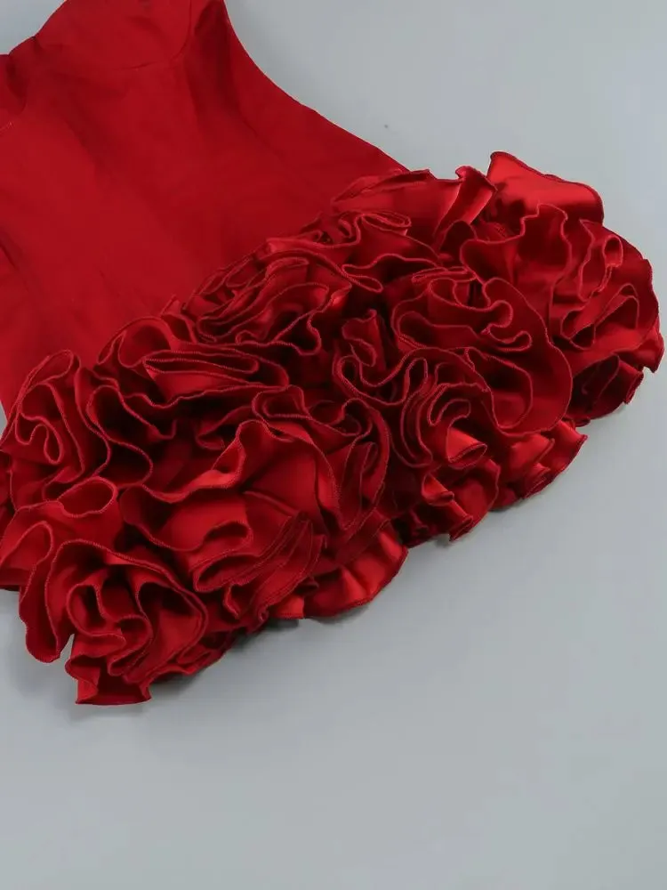 Strapless Evening Dress