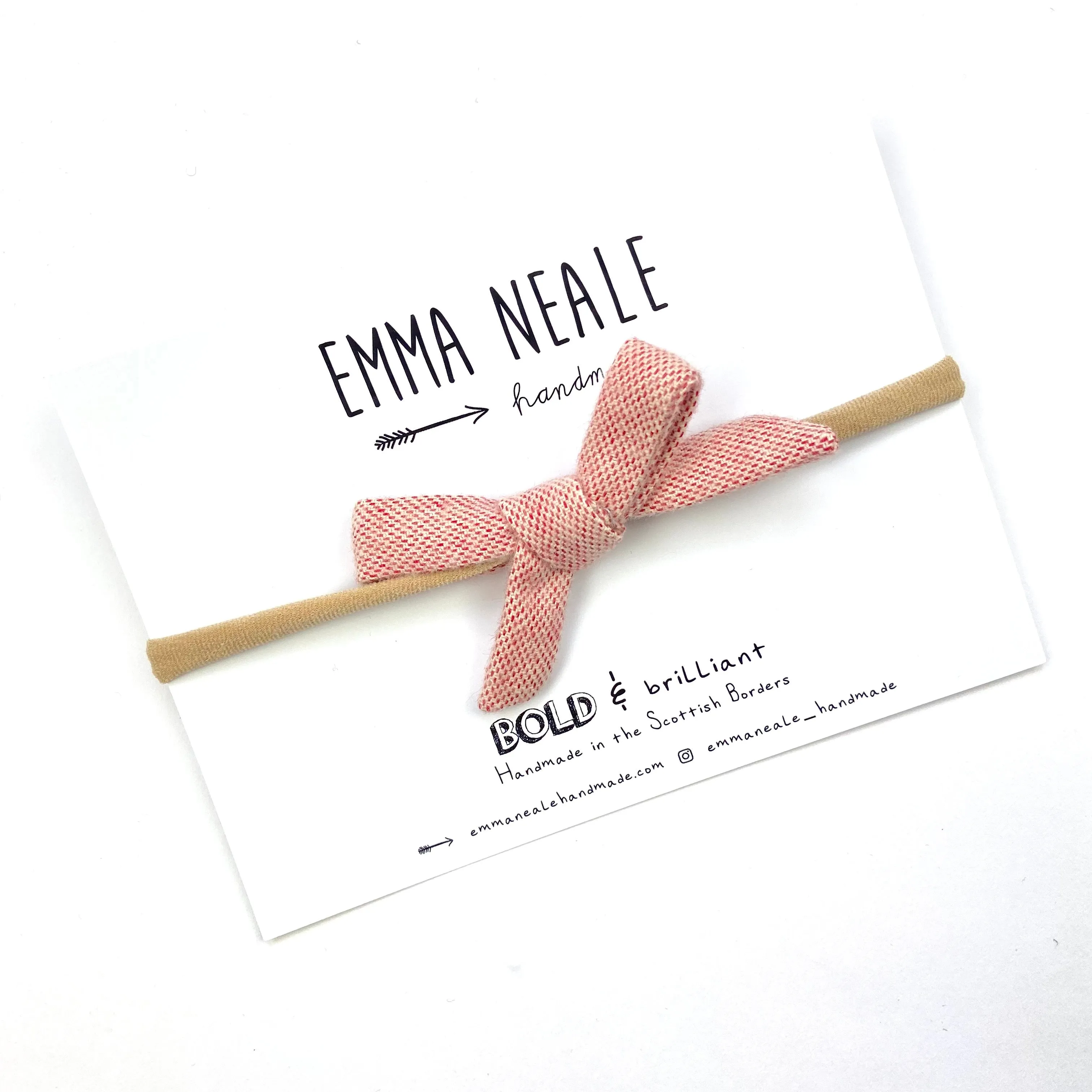 Strawberry Orla Bow Headband