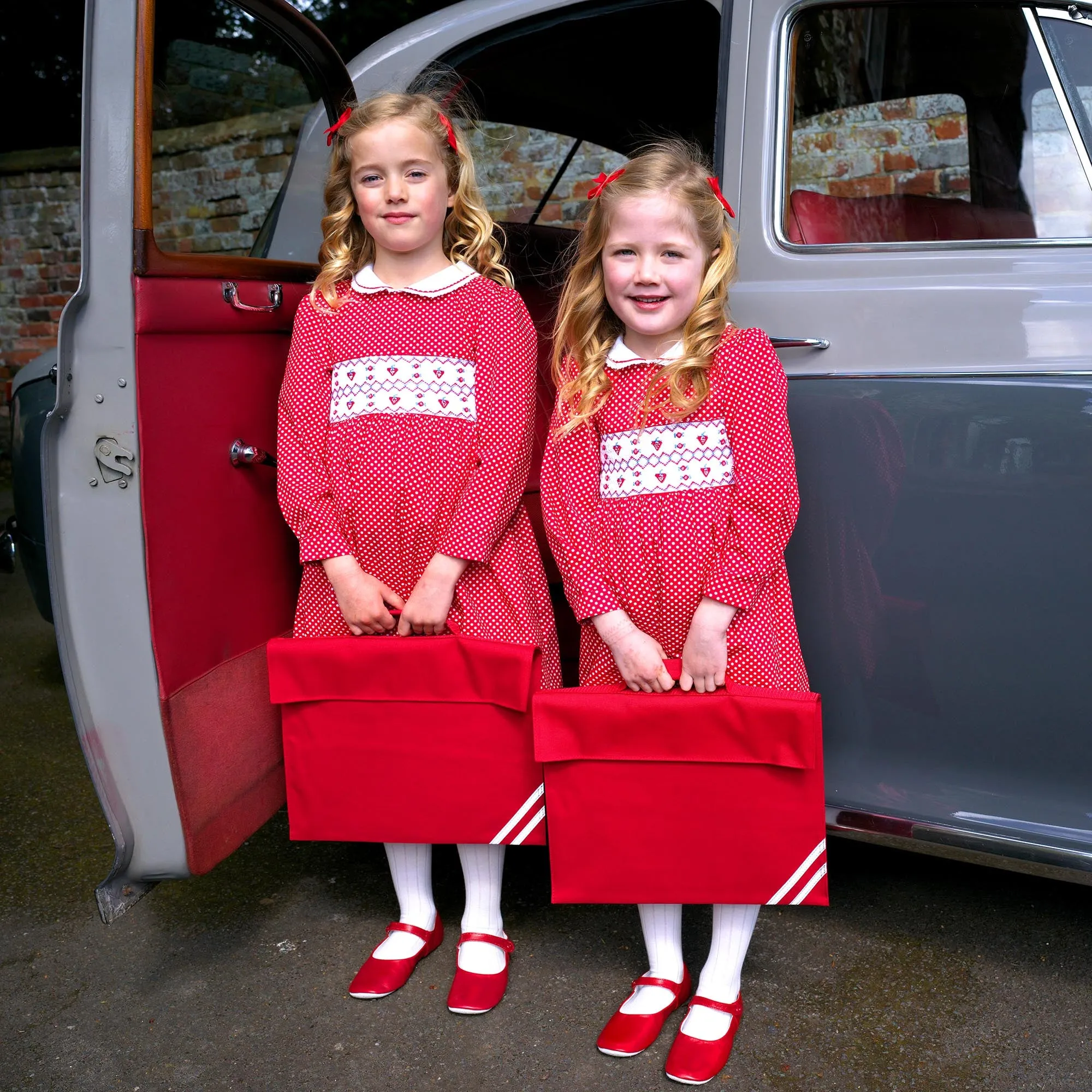 Strawberry Smocked Dress