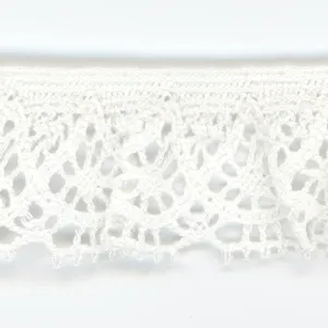 Stretch Torchon Lace #00 Off White