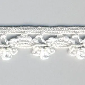 Stretch Torchon Lace #48 Silver