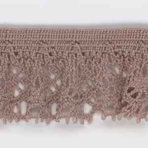Stretch Torchon Lace #61 Azuki