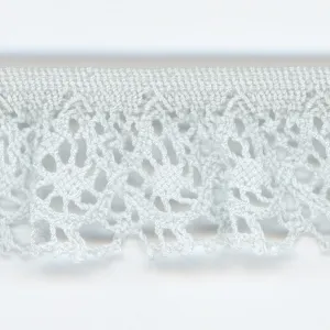 Stretch Torchon Lace #81 Powder Blue