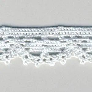 Stretch Torchon Lace #81 Powder Blue