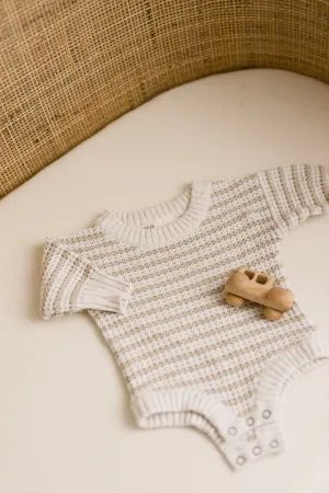 Striped Speckle Romper