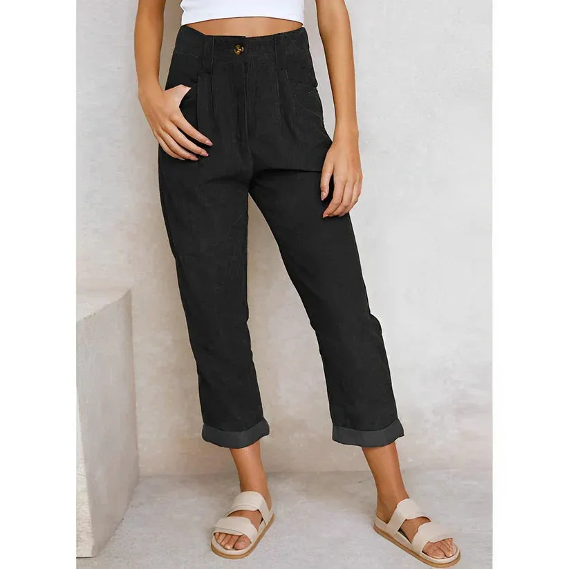 Stylish Corduroy Trousers by Jana