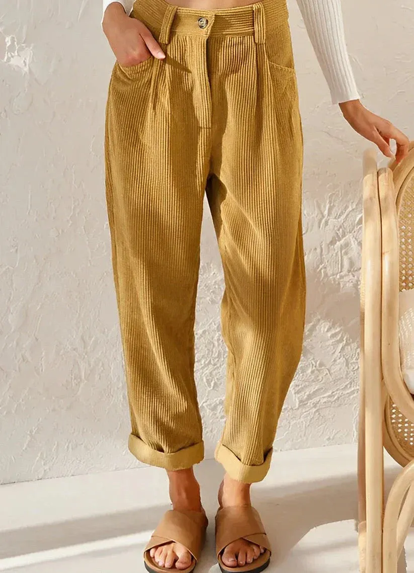 Stylish Corduroy Trousers by Jana