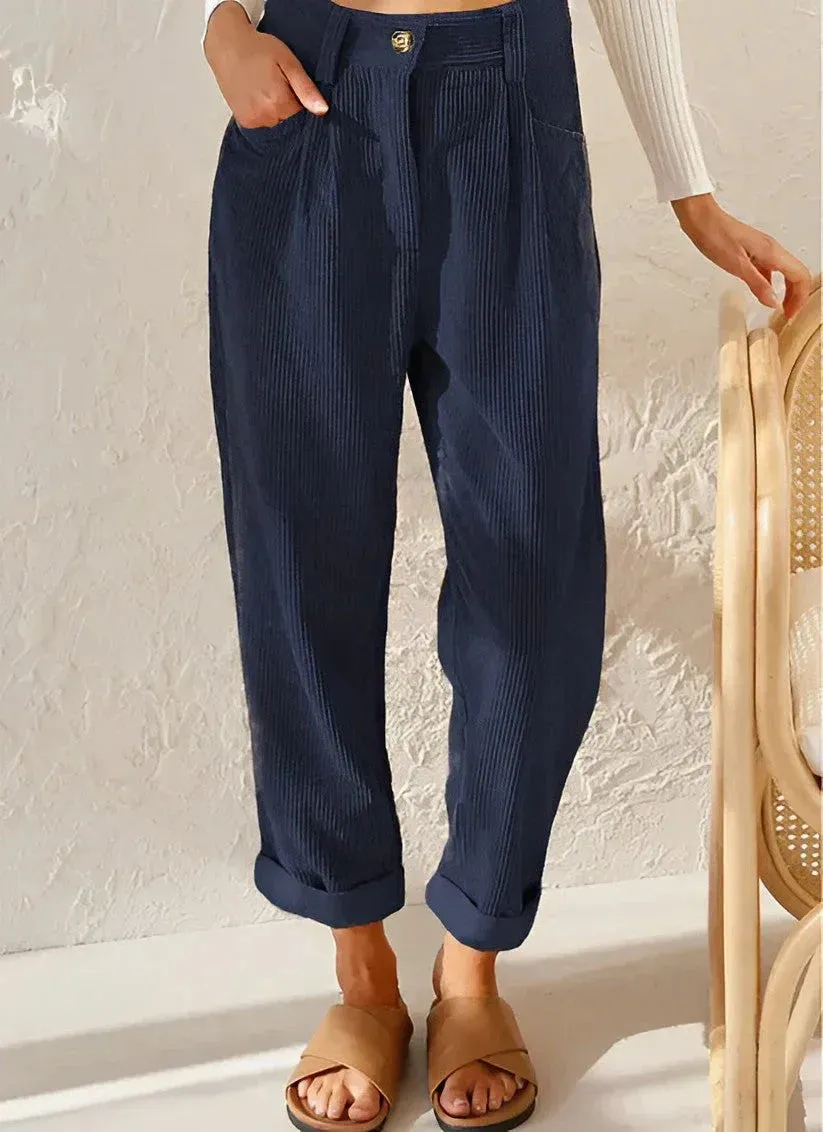 Stylish Corduroy Trousers by Jana