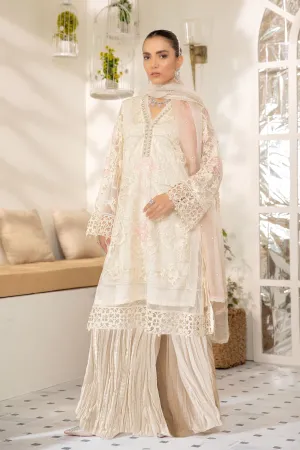 Suit White SF-PF22-08 | Maria B Ready to Wear