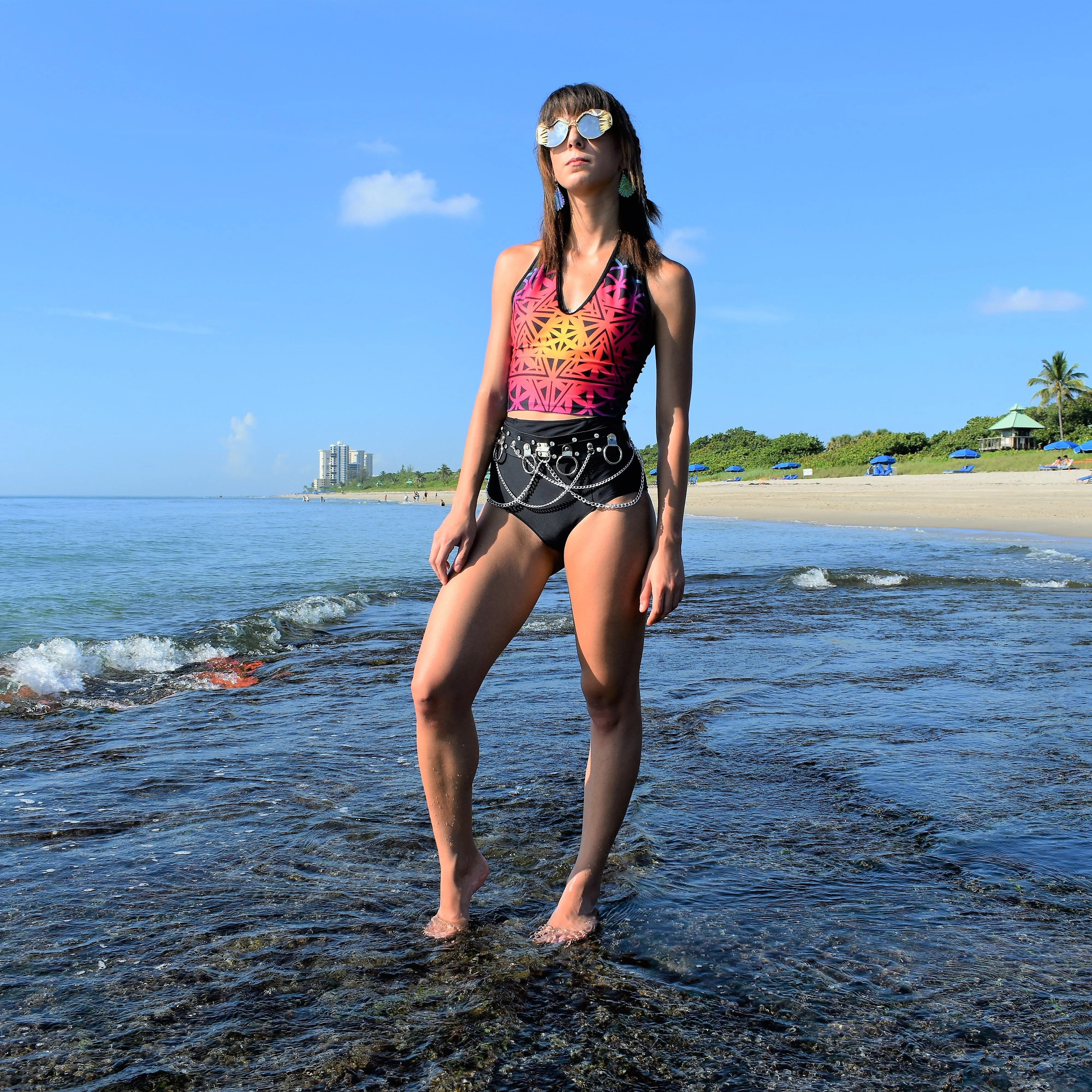 Sunrise Star Crop Top