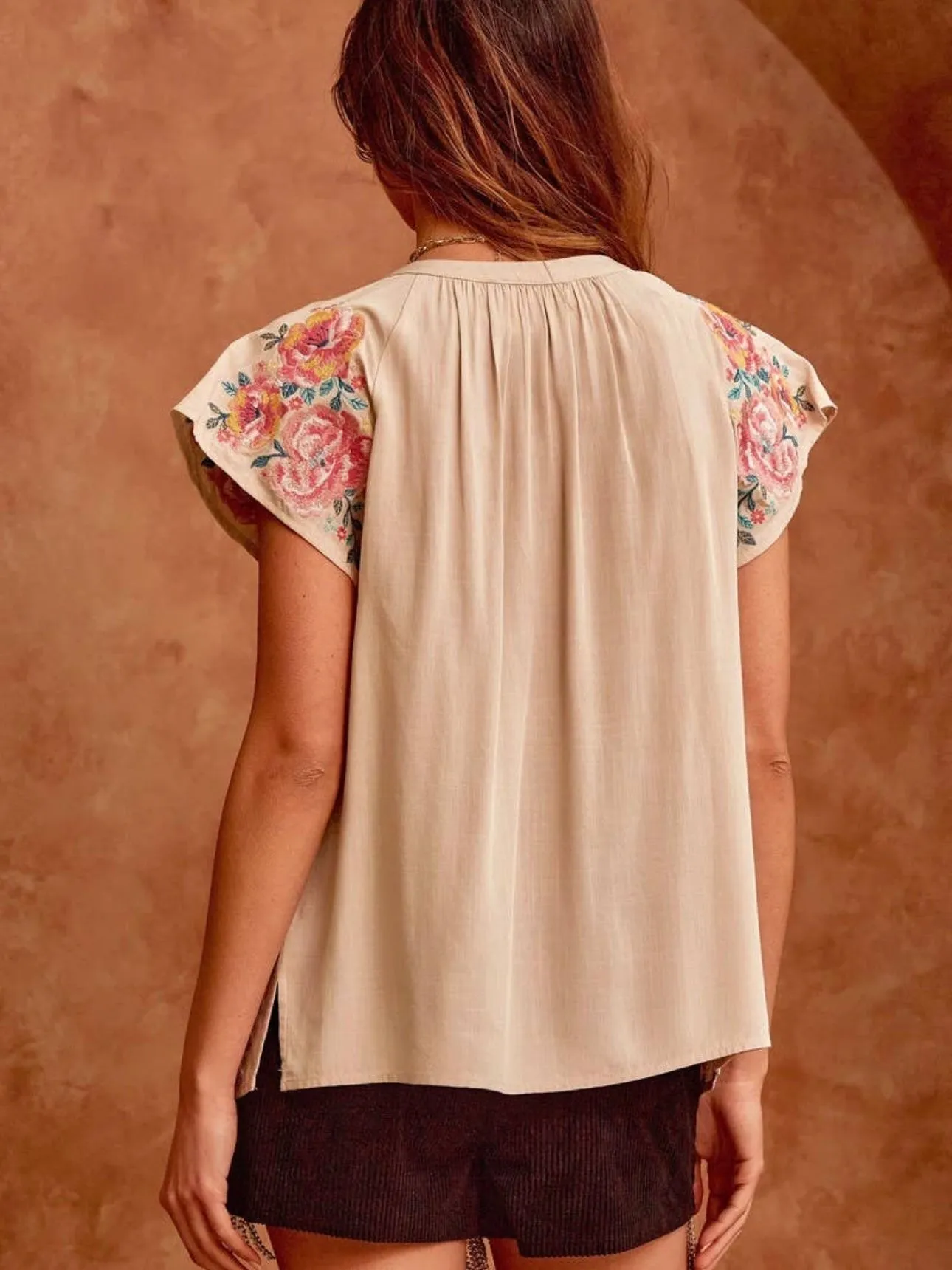 Sunshine in Mind Top: Oyster
